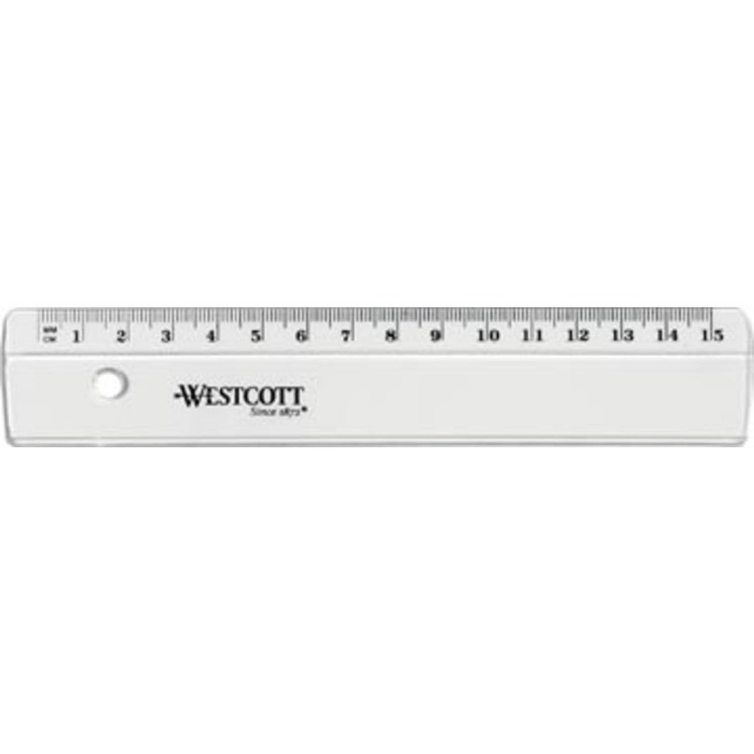 Westcott westcott plastic lat 15 cm