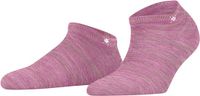 Burlington Soho Vibes kort eenkleurig Coton sneakersokken enkelsokken dames roze - maat 36-41