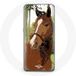 Maniacase Etui voor Samsung Galaxy A8 2016 Quarter Horse bruin paardenrace