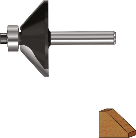 Rotec HM Fasefrees ø57,2 mm 45° S12
