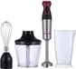 Winning Star Staafmixer 600W 3-in-1 Zwart/Rood/Zilver