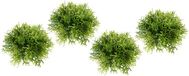 Kunstbal Bol Kunstmatige bal van mosgras baldecoratie voor bruiloftsfeest decoratieve bal groene bal kunstmatig mosgras berenvel struikpluim halfrond liggend hangend tafeldecoratie kunstmatige plant knutselen klein