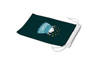 Bonamaison Digitaal Bedrukte Glazen Pouch, Zonnebril Pouch, 11x19 Cm, Meerkleurig