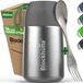 Blockhütte Grote Lunch Box Thermo 1000 ml Zilver