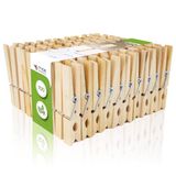 Holz Wäscheklammern A00107025 natuurlijk berkenhout, 72 mm, 100 stuks