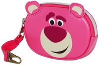 Disney Karactermania Disney Toy Story Lotso Knuffel Beer Reis Clip-on Portemonnee Geldbeugel Roze