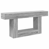 vidaXL Console tafel Grijze Sonoma Hout 160 x 30 x 74 cm