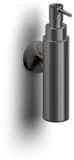 Clou Sjokker zeepdispenser 100cc wandmodel gunmetal geborsteld PVD