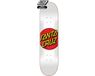 Santa Cruz Classic Dot 8.0 planche à roulettes - Blanc