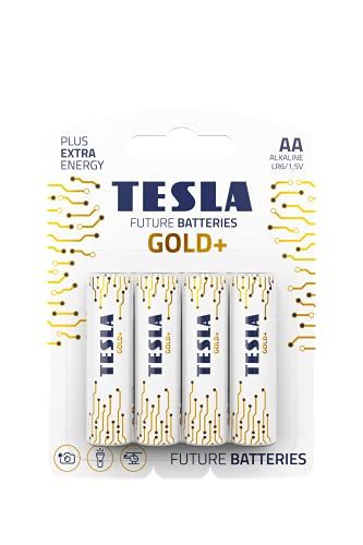 Tesla GOLD AA Alkaline Batterijen - 4 stuks