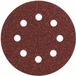 Bosch set de 5 pièces pour ponceuse excentrique 115 mm perforé - grain 80