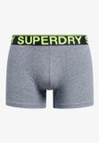 Superdry Duopak Slips Heren Eclipse Navy/Navy Feeder
