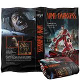 Army Of Darkness Deken, 152 x 127 cm, VHS Silky Touch, superzachte plaid