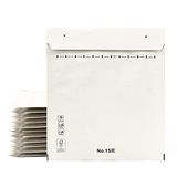 Gewatteerde Ofiturie Gewatteerde enveloppen, enveloppen, papieren zakken met binnenblazen, wit, verzendzakken met kleefsluiting (400 enveloppen, 220 x 260 mm)