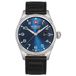 Swiss Military Hanowa Thunderbolt SMWGB0000805 Heren Polshorloge Blauw Zilverkleurig Leer Saffierglas 10 ATM