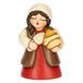 THUN - Keramische kruidenverkoper, rood, 4,9 x 4,6 cm, hoogte 7,9 cm, collectie kerststal Classico