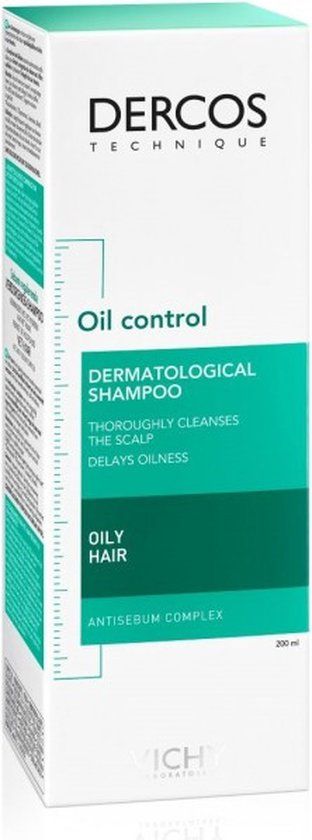 Vichy Dercos Technique Shampoo - Shampoo for oily hair - 200ml