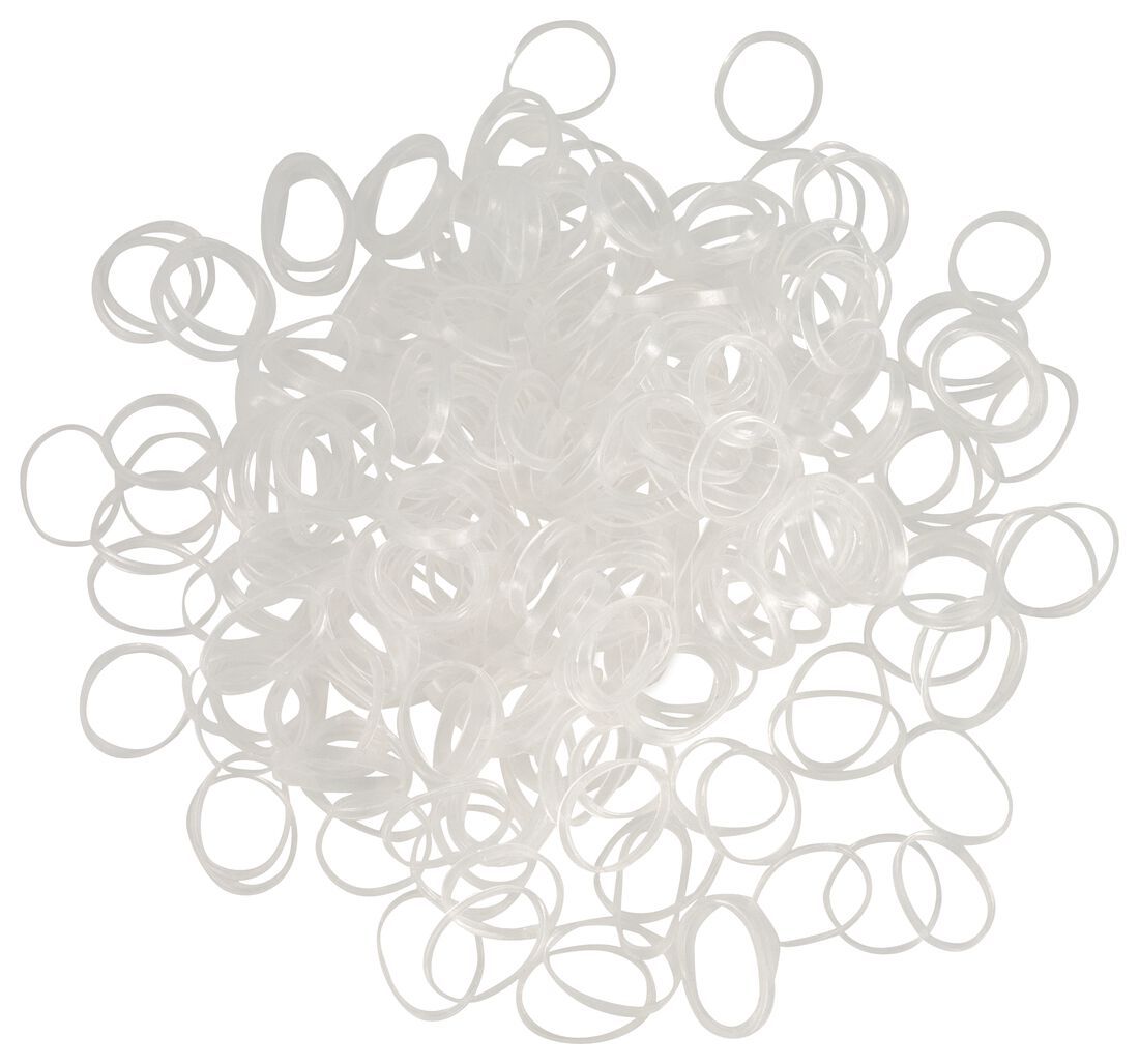 HEMA Haarelastiekjes Ø1.5cm - 300 Stuks