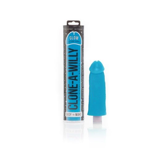 Clone-a-Willy Glow In The Dark Blue