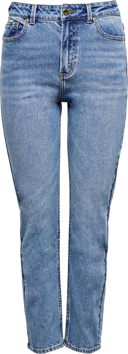ONLY EMILY LIFE High Waist Straight Fit Dames Jeans - Maat 30 X L32 - 5714500472384