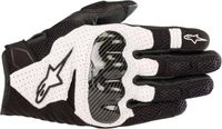 Alpinestars SMX 1 Air V2 Gants de moto - Blanc/Noir - Taille M