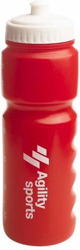 Agility Sports Sportbidon - Drinkfles - 0 75L - Rood