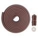 HIMRY KX_TKD7000-Set-Brown randbescherming hoekbescherming, bruin, 5m