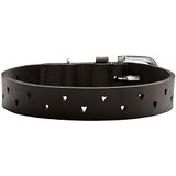 HUNTER hondenhalsband AALBORG SOUL, zwart, maat 40