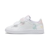 PUMA Smash 3.0 Dino sneakers voor kinderen 35, White Powder Pink