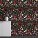 Papier peint panoramique fleurs 390 cm x 244 cm