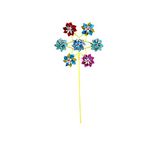 BLUE SKY Windmolen Buitenspel 044758B Multicolor Plastic 50 cm Kinder Speelgoed Zomerspel Windenergie Bloem Vanaf 3 jaar