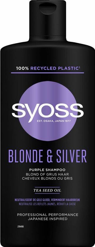 Syoss Blonde & Silver Shampoo - 440ml