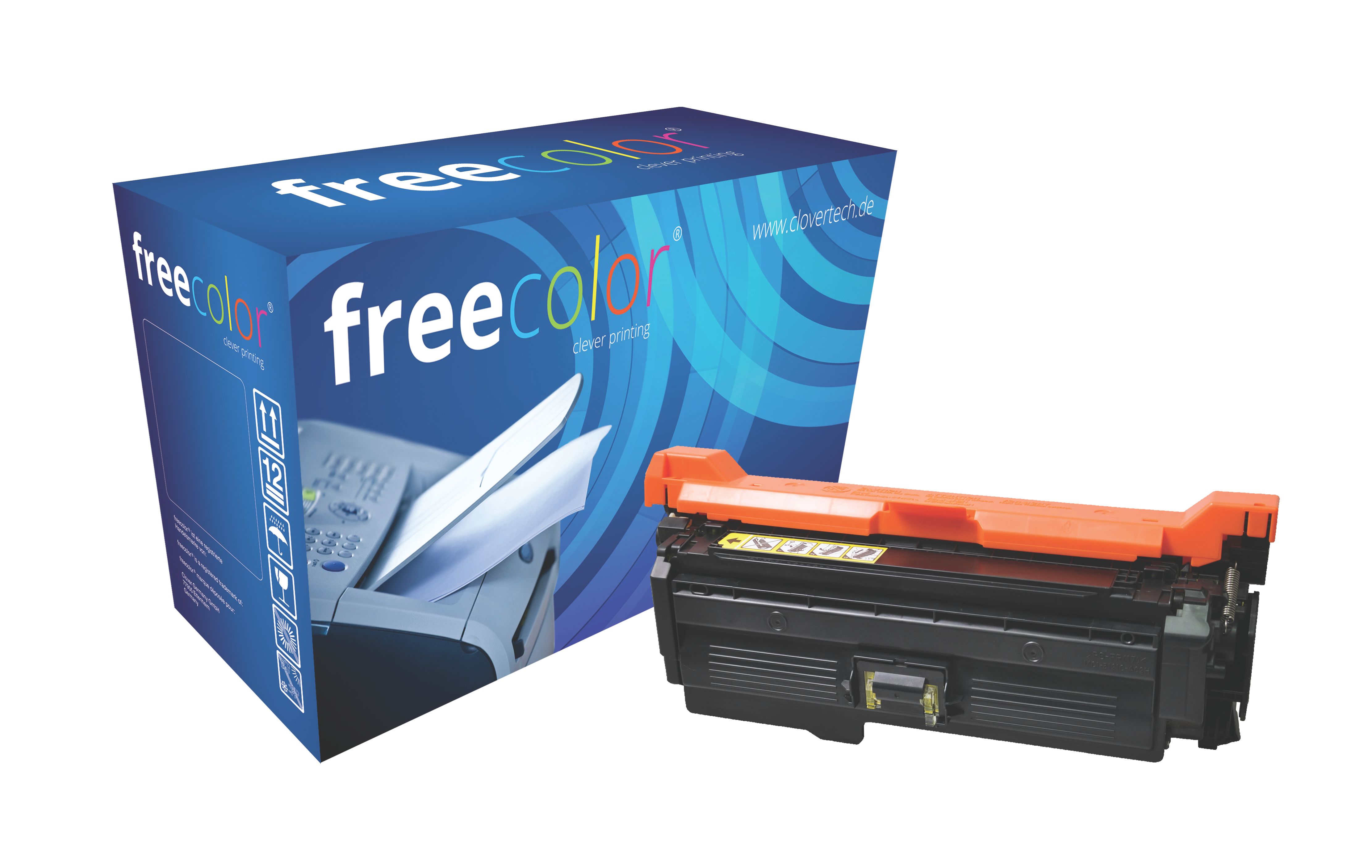 Freecolor M651Y-FRC Toner Cartridge - Yellow - Compatible with HP Laserjet Enterprise M651xh, M651dn, M651n - 1 Pack