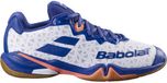 Babolat Shadow Tour 4 - Tennisschoen - Weiß/Navy Blue - Größe 44.5