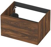 INK - Meuble bas 1L Decor Softclose pour poignée - Noyer