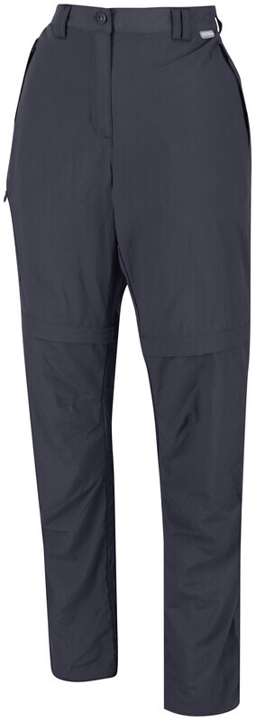 Regatta Chaska II Afritsbroek Dames, seal grey UK 14 | DE 40 2020 Trekking- & Wandelbroeken