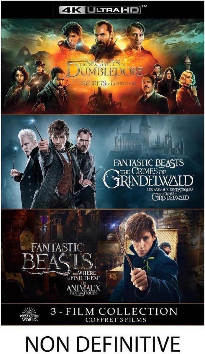 Warner Home Video Fantastic Beasts 1 - 3 (4K Ultra HD Blu-ray)