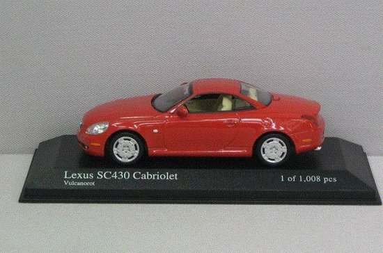 LEXUS SC430 Cabriolet 2001- 1:43 - Minichamps