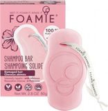 Foamie Shampoo Bar Hibiskiss - Beschadigd Haar - 80g