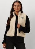 POM Amsterdam Gilet - Teddy Love Blazers Dames - Ecru - Maat 44