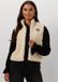 POM Amsterdam Gilet - Teddy Love Blazers Dames - Ecru - Maat 44