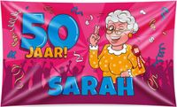Paper Dreams Vlag Sarah 150 x 90 cm roze