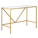 Henn&Hart Home Office, goud, 111 cm breed