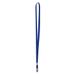 RAYLU PAPER - Kaarthouder voor ID-kaarthouder, transparant koord met metalen clip - blauw