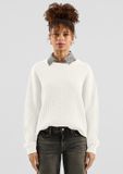 s.Oliver Q/S designed by - Dames Pull - Maat XL - Vrouwen - wit - katoen