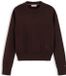 Tommy Hilfiger Dames Gebreide Trui Katoen M Herfst/Winter 2026 Donkerbruin