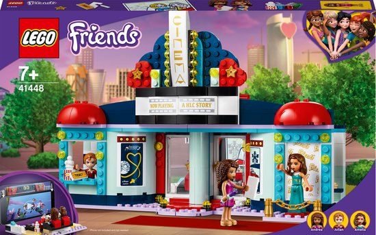 LEGO Friends Heartlake City Bioscoop 41448 - Blauw - Kunststof - Vrouw