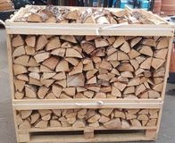 Warentuin mix - Openhaard berken hout pallet
