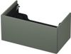 INK - Onderkast 1 Lade Push 2 Open - Mat Beton Groen
