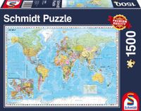 Schmidt Puzzle Le monde 1500 pièces